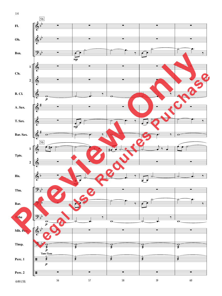 Transylvanian Lullaby Score