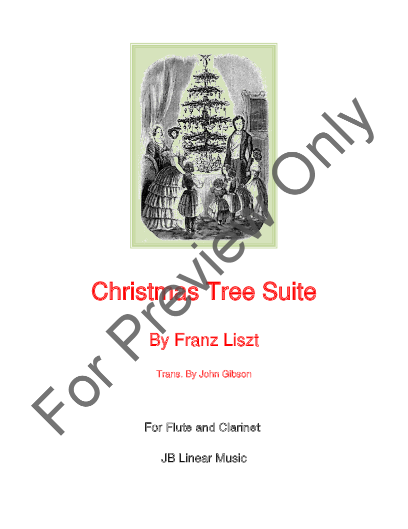Christmas Tree for flute and clarinet P.O.D.