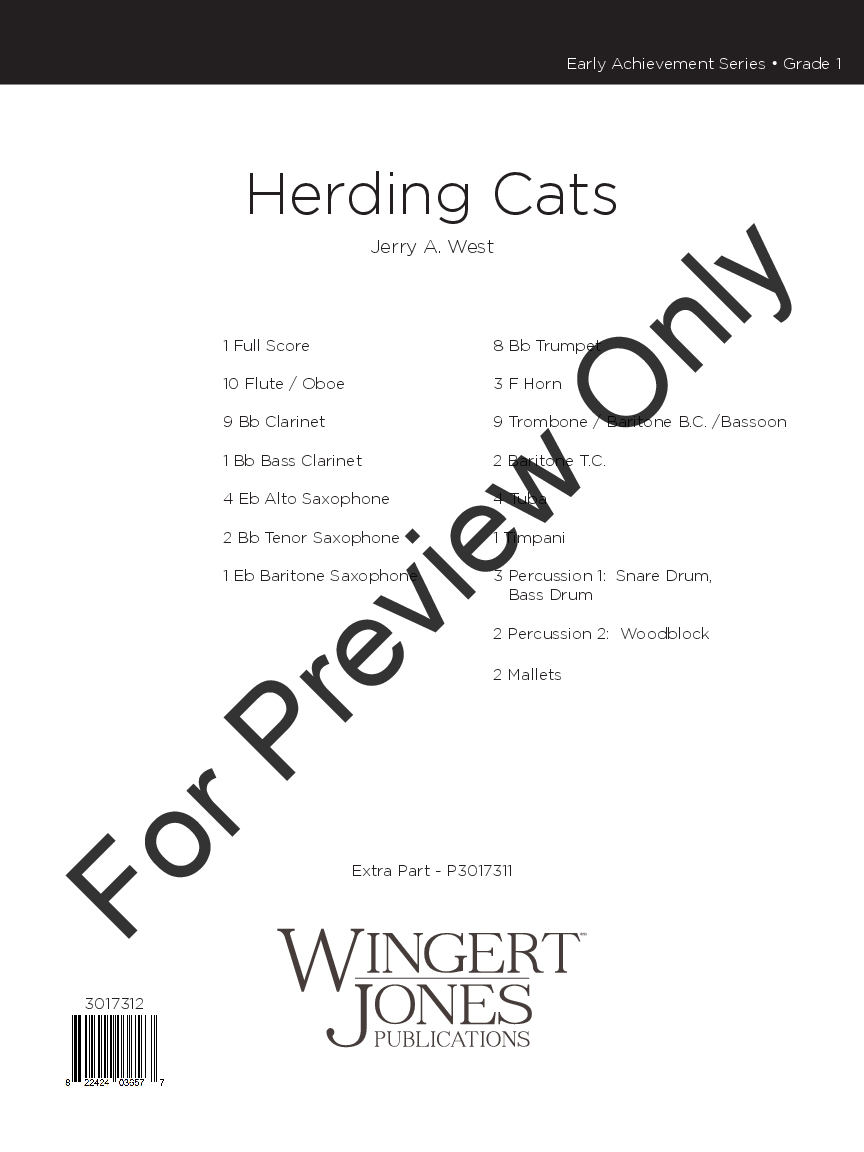 Herding Cats Full Score