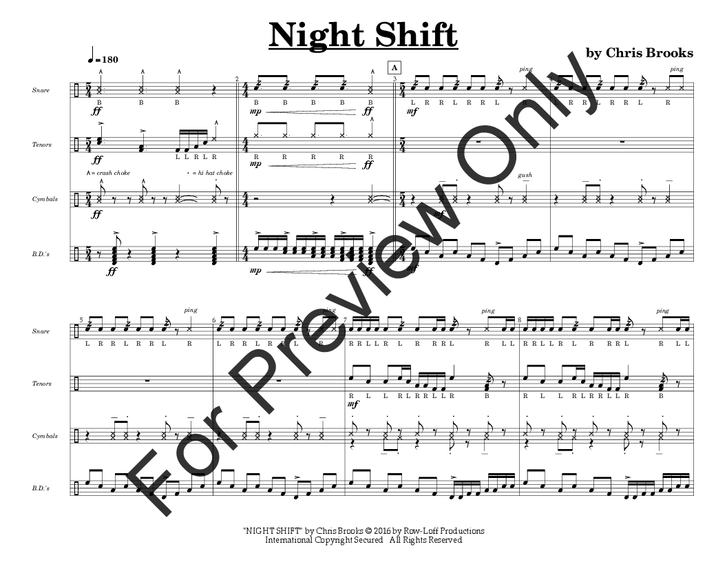 Night Shift by Chris Brooks