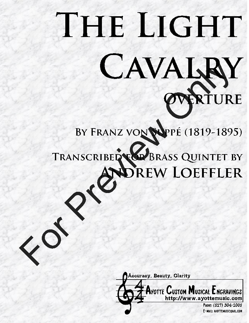 Light Cavalry Overture P.O.D.