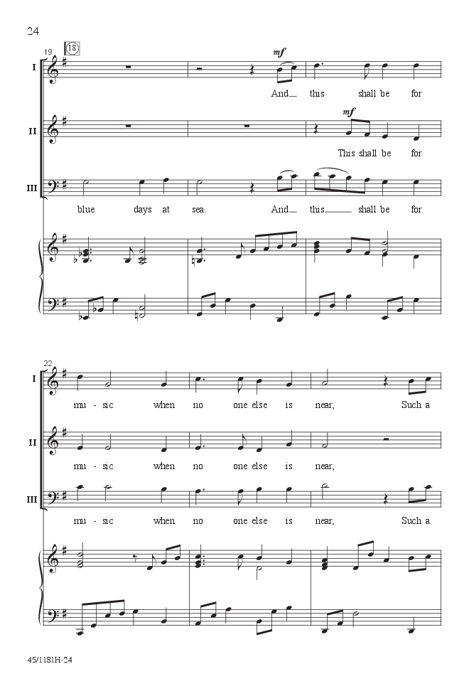 Contemporary Choral Classics