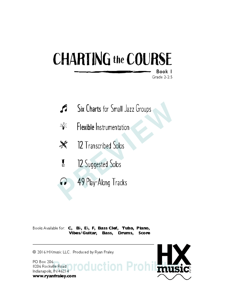 Charting the Course #1 Tuba Book with Online Play-Alongs