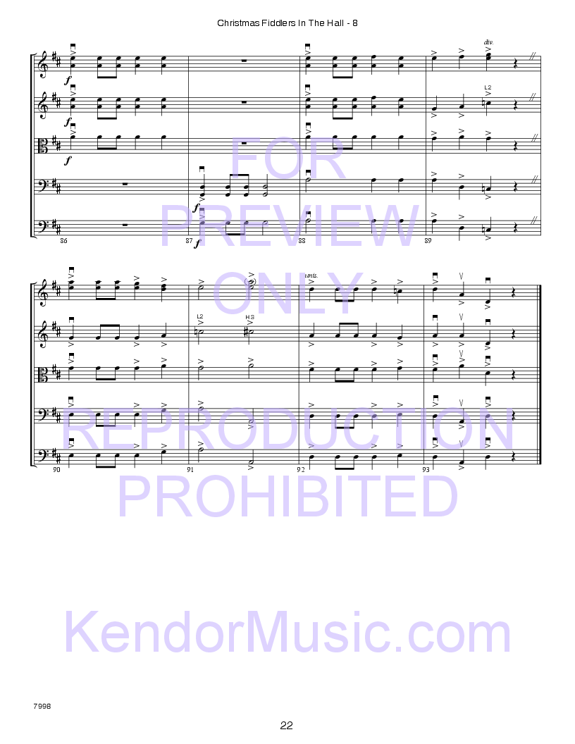 Kendor Concert Favorites #2 Viola