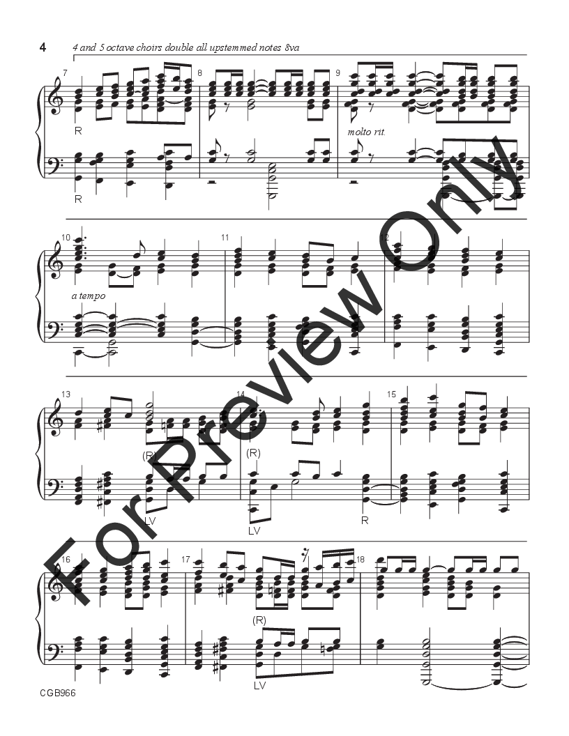 Glorious Spirit 3-6 Octaves