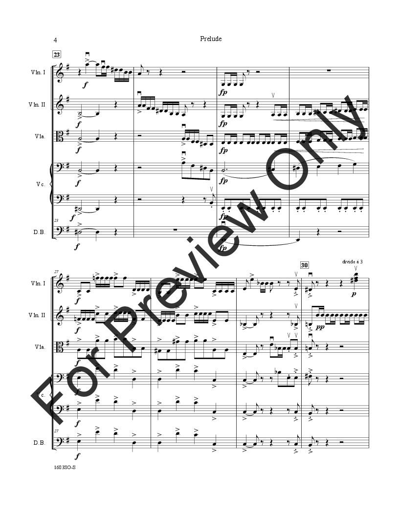 Prelude from Holberg's Time Op. 40 (Holberg Suite) P.O.D.