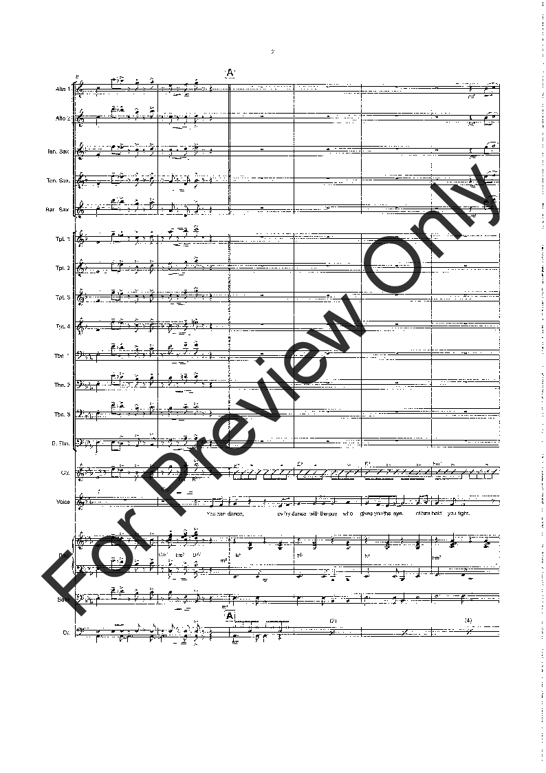 Save the Last Dance for Me Vocal Solo with Jazz Ensemble -P.O.P.