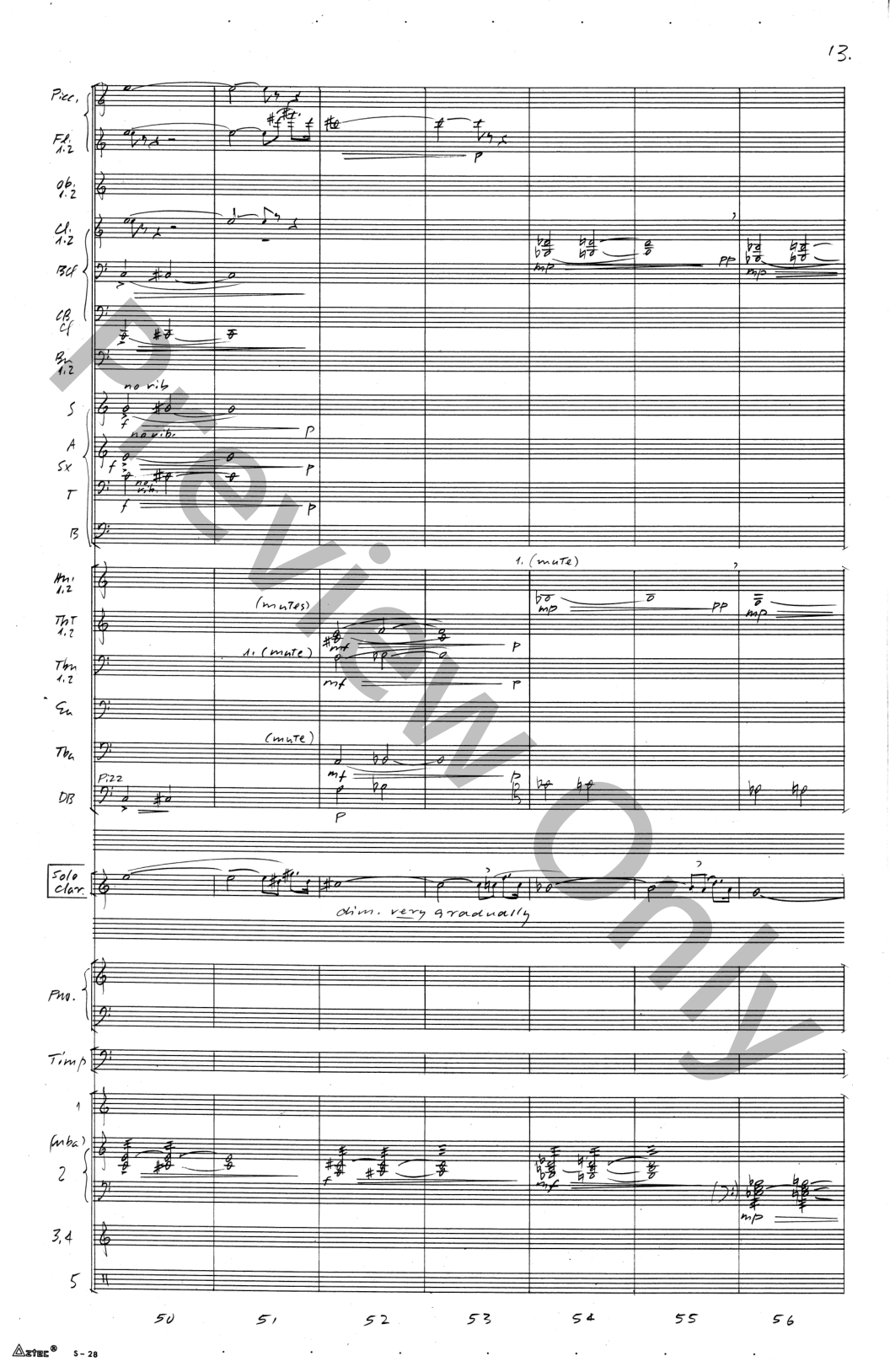 Concerto Clarinet and Wind Ensemble EPRINT