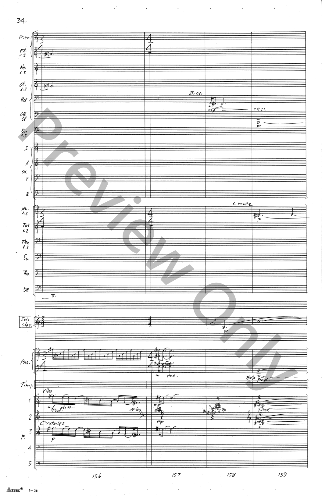 Concerto Clarinet and Wind Ensemble EPRINT