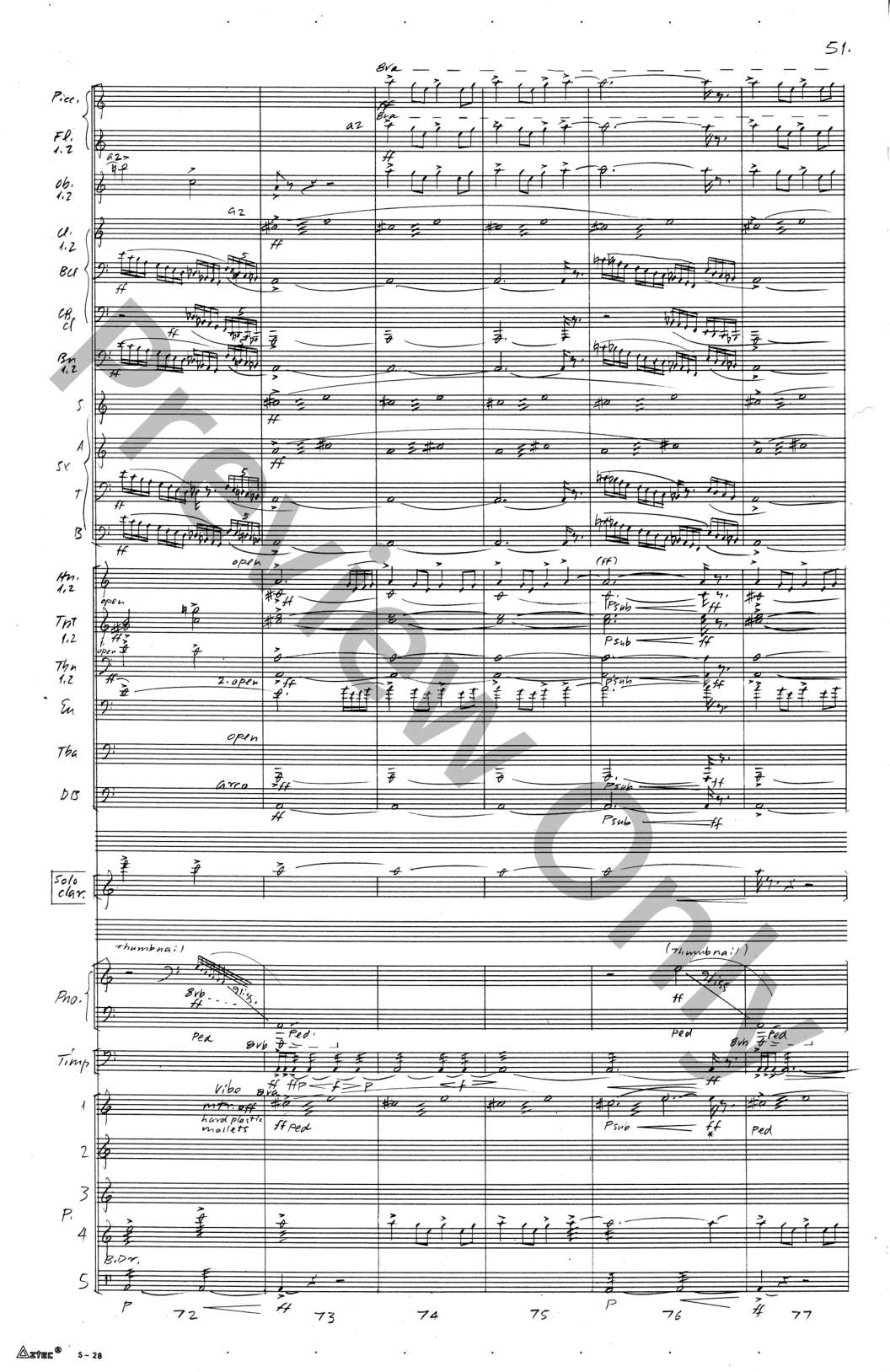 Concerto Clarinet and Wind Ensemble EPRINT