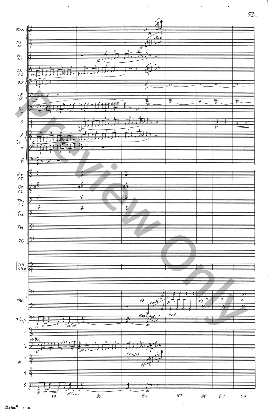 Concerto Clarinet and Wind Ensemble EPRINT