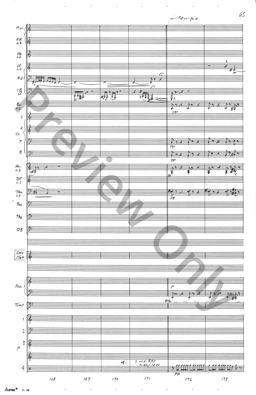 Concerto Clarinet and Wind Ensemble EPRINT