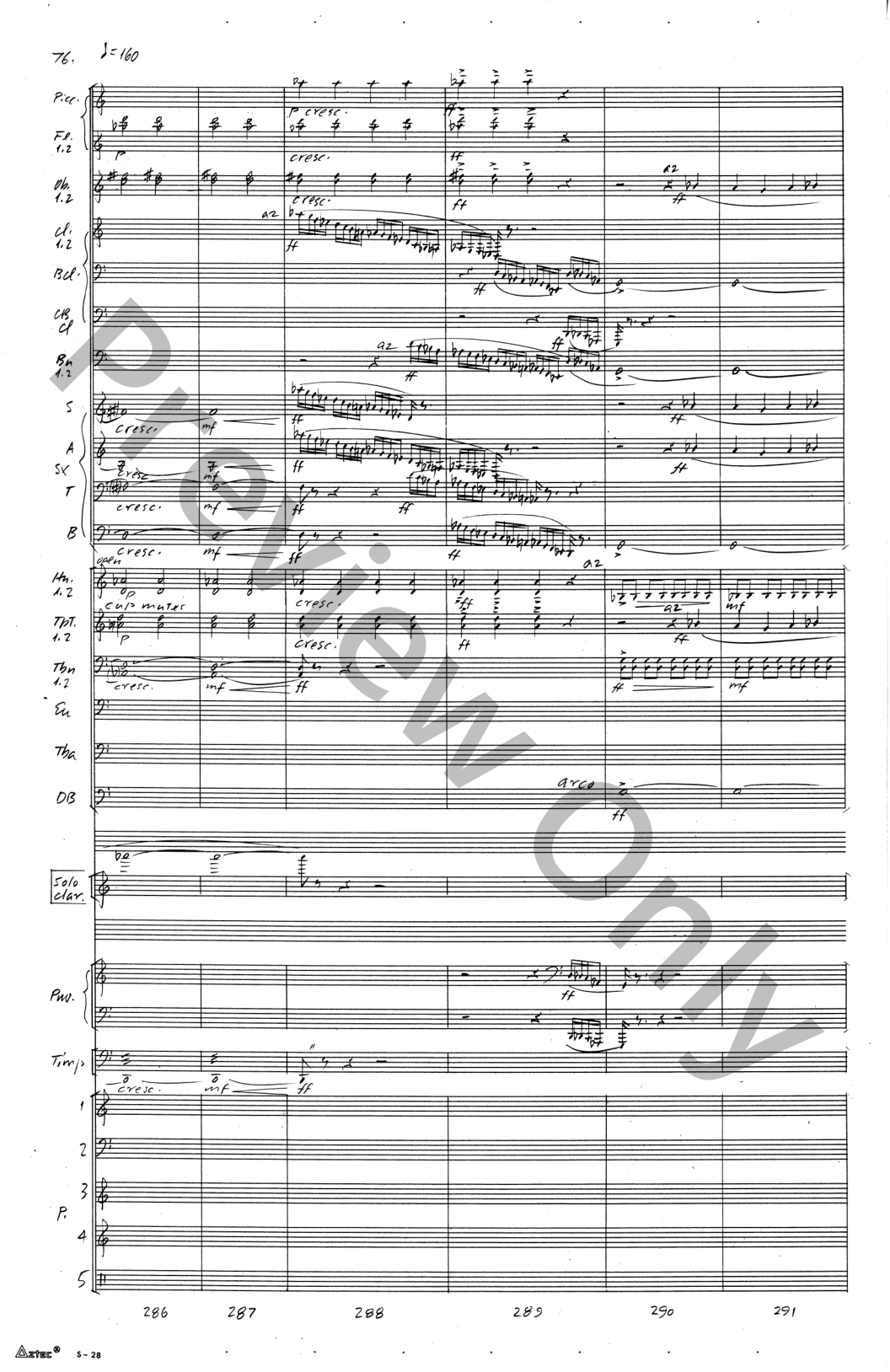 Concerto Clarinet and Wind Ensemble EPRINT