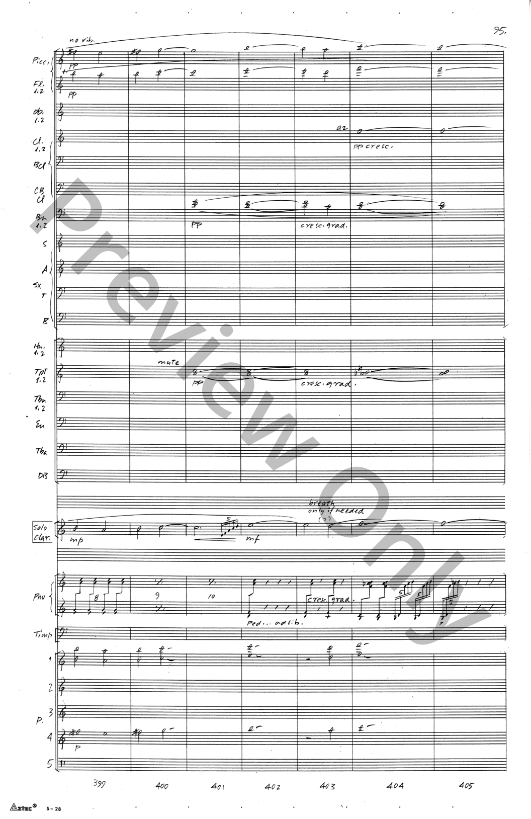 Concerto Clarinet and Wind Ensemble EPRINT