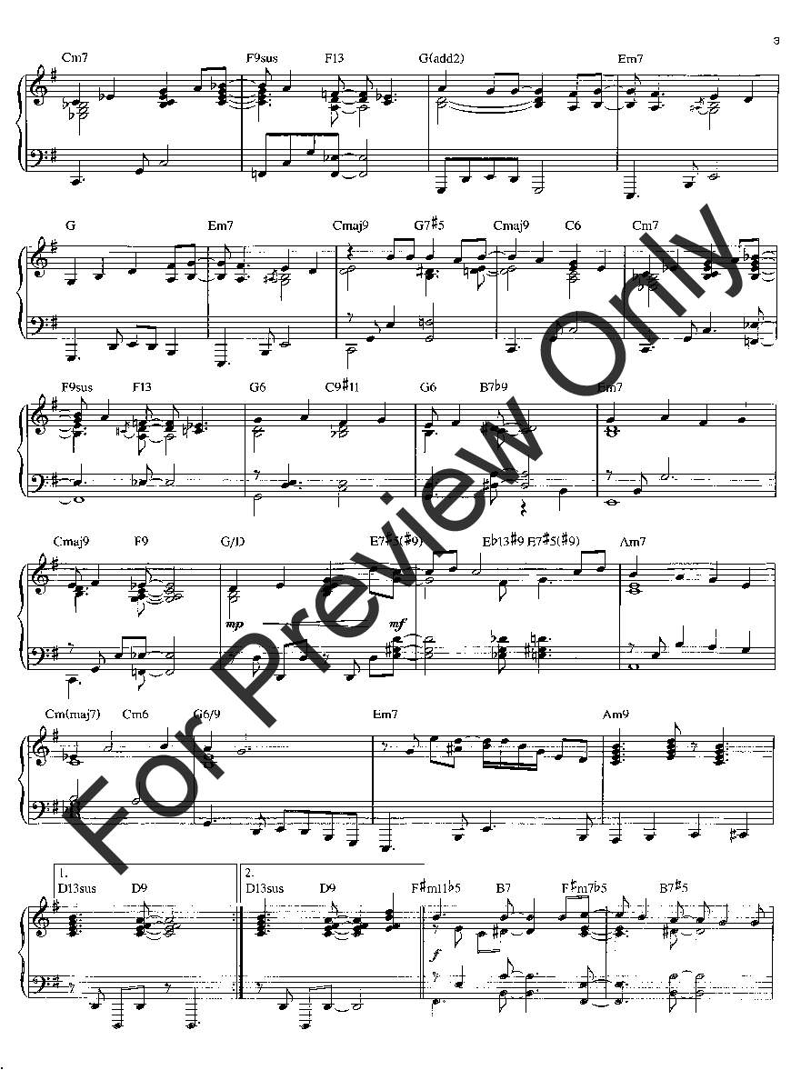 Christmas Standards Jazz Piano Solos #45