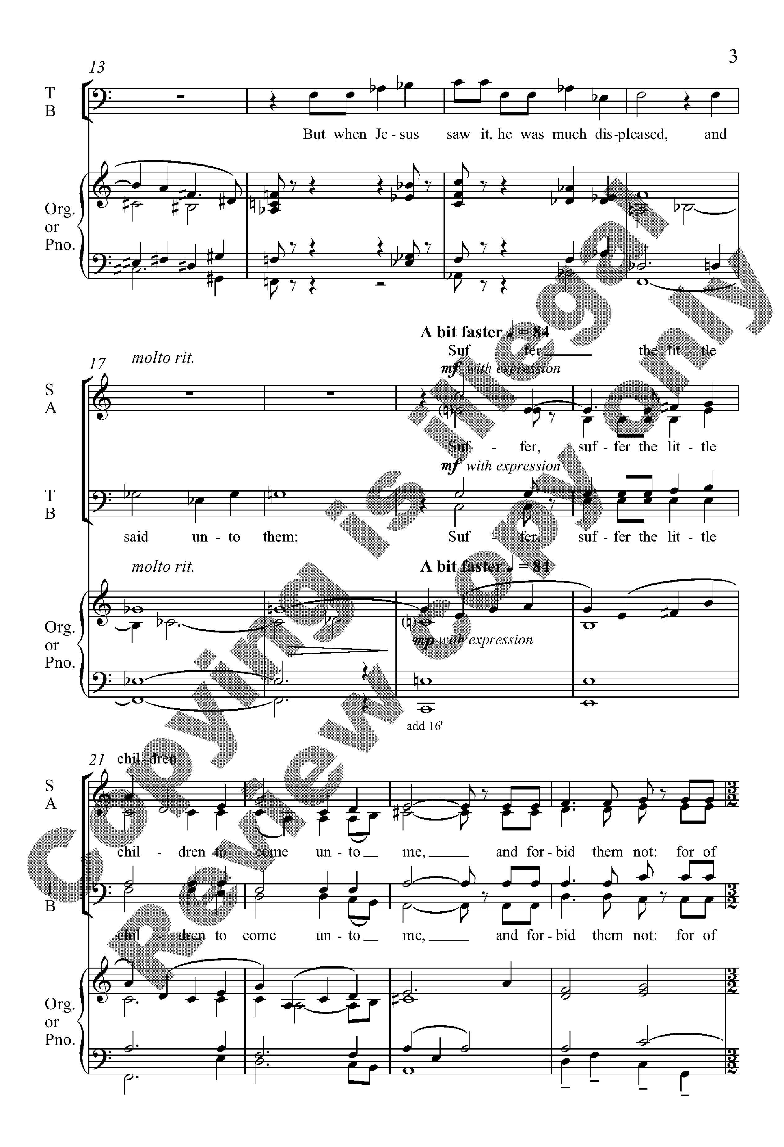 The Kingdom of God (SATB ) by David Conte| J.W. Pepper Sheet Music