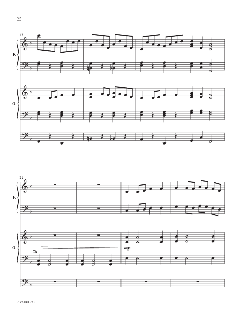 Holy Manna Organ & Piano