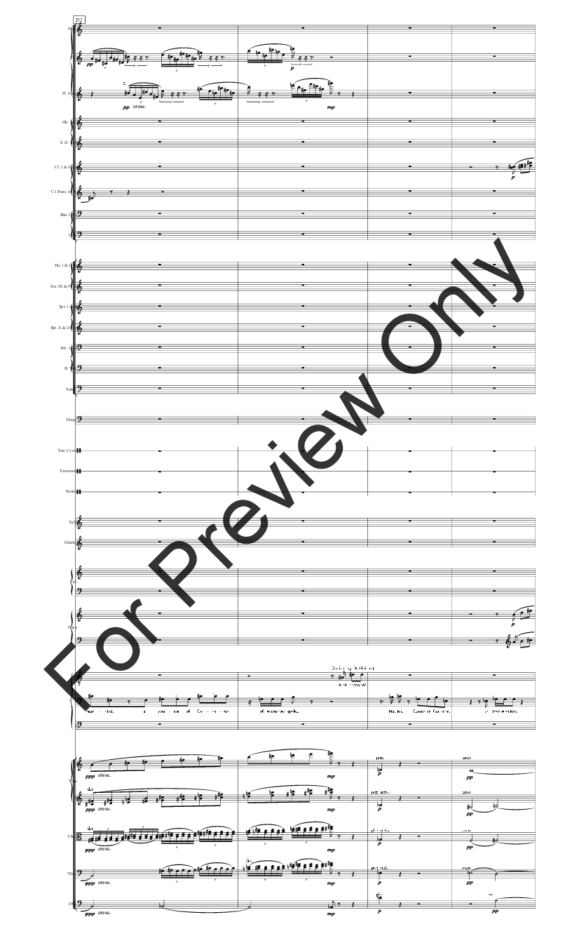 Cyrano de Bergerac Act One Score and Parts P.O.D.