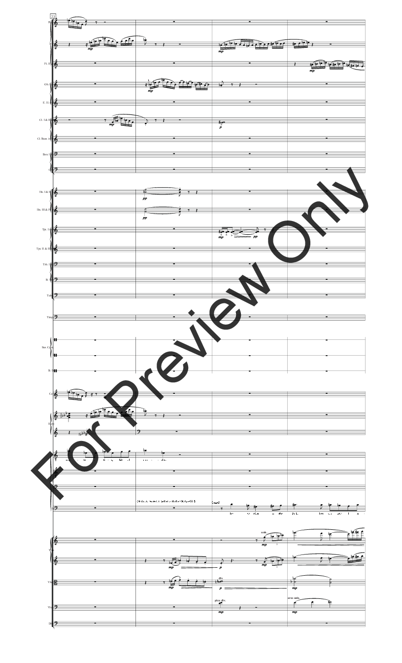 Cyrano de Bergerac Act One Score and Parts P.O.D.