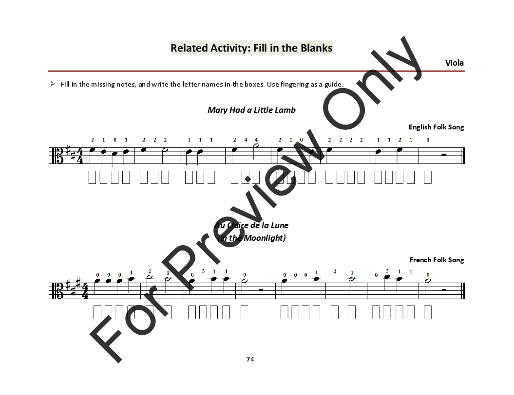 Note Reading For Strings Conductor By Eug J W Pepper Sheet Music