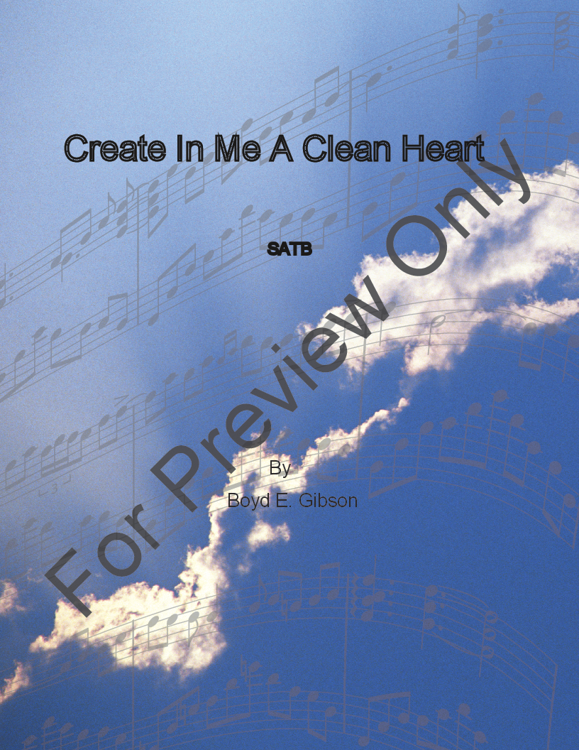 Create in Me a Clean Heart, O God P.O.D.