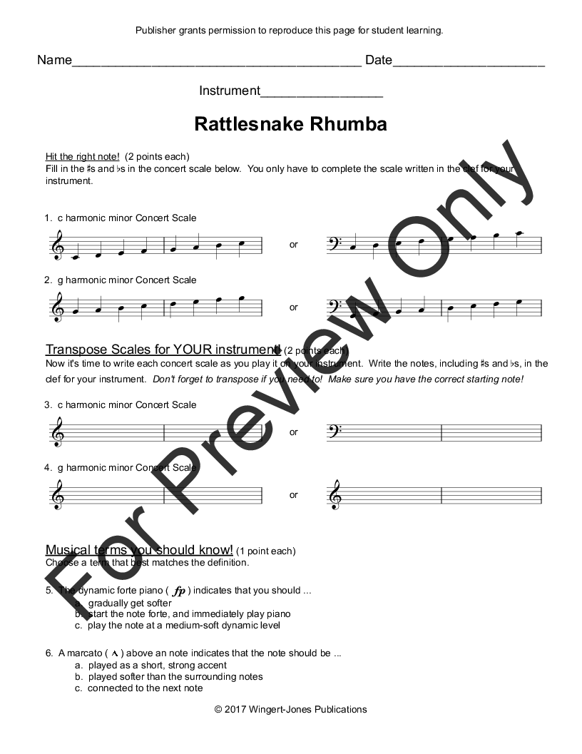 Rattlesnake Rhumba