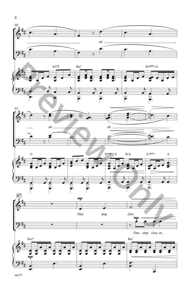 A Thousand Years (SATB ) arr. Andy Beck| J.W. Pepper Sheet Music