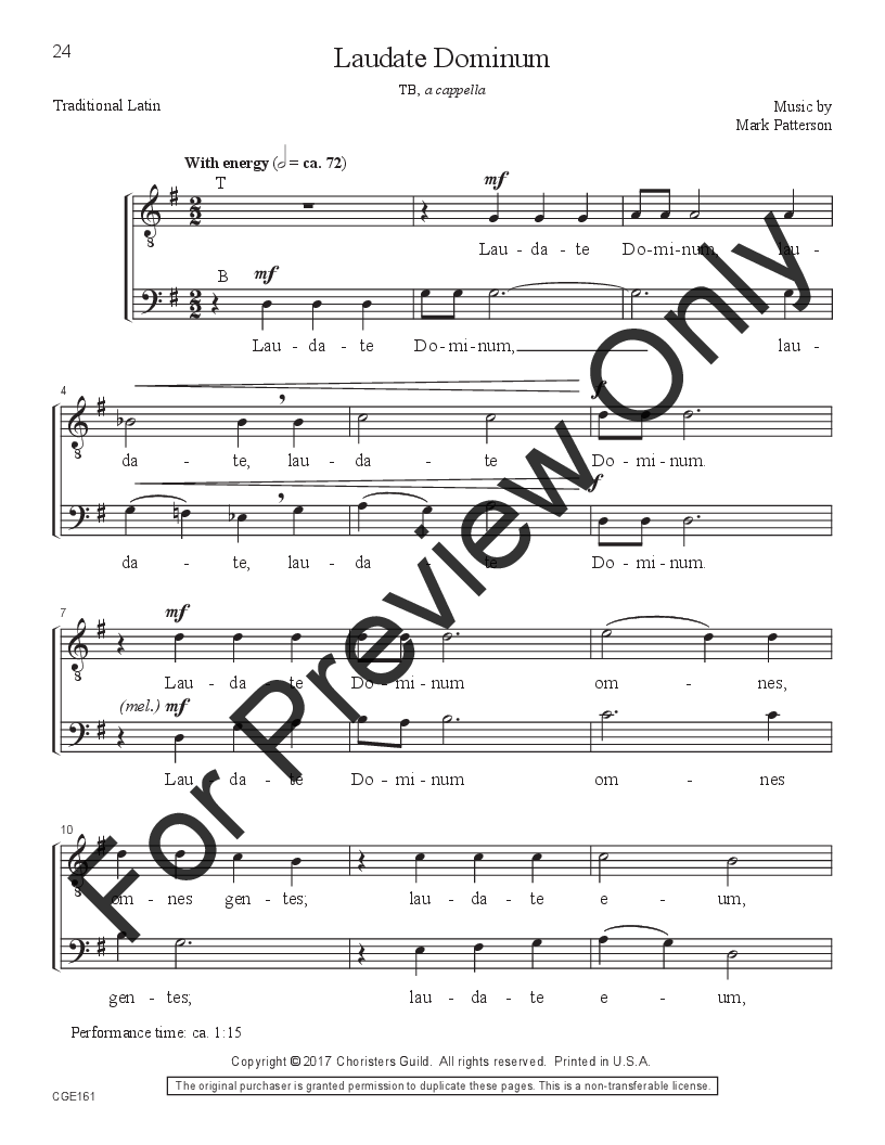 A Cappella! Volume 2 TB Reproducible Director's Score