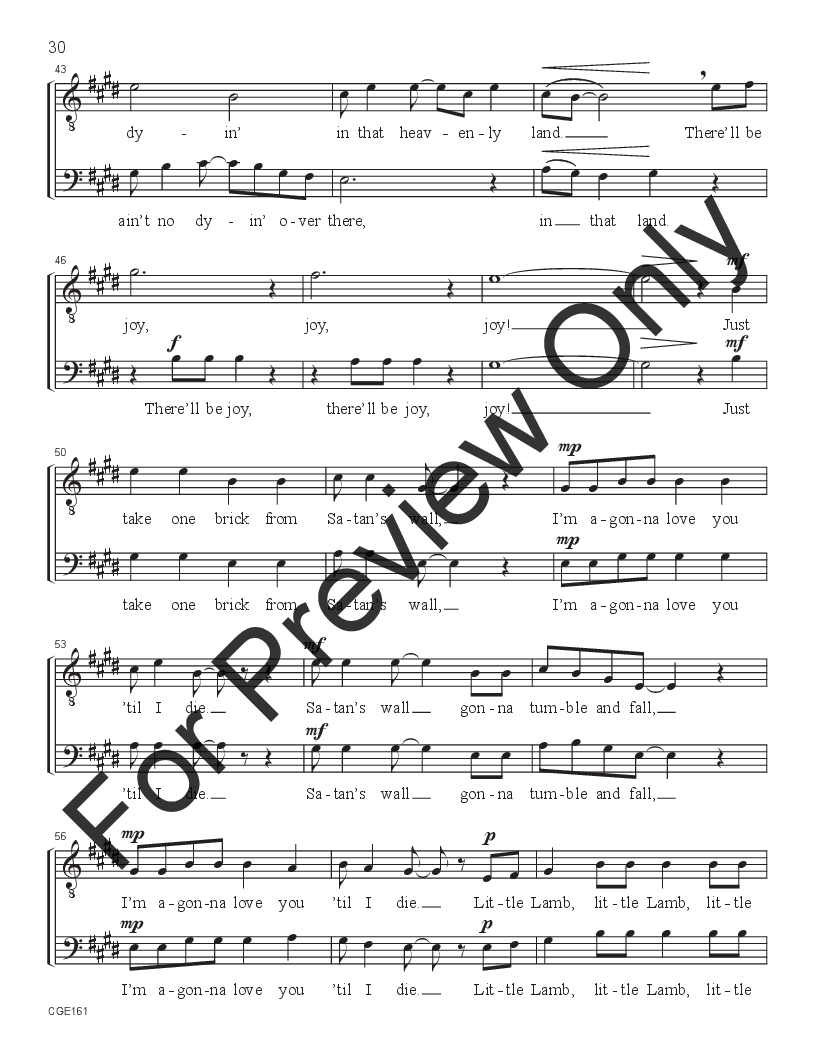 A Cappella! Volume 2 TB Reproducible Director's Score