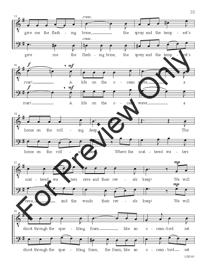 A Cappella! Volume 2 TB Reproducible Director's Score