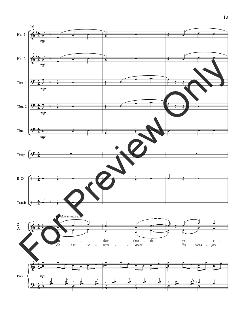 A New Psalm Full Score