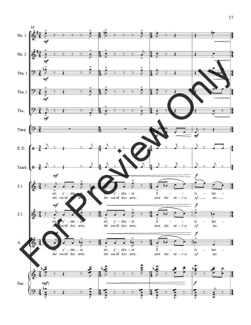 A New Psalm Full Score