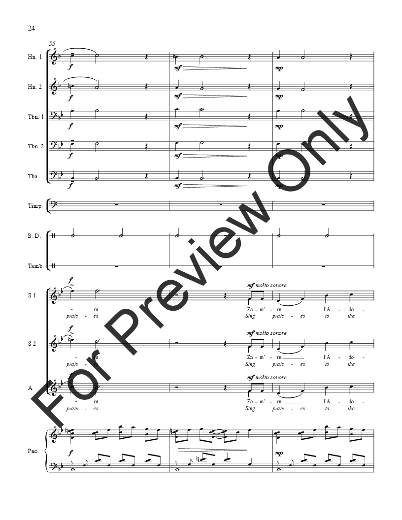 A New Psalm Full Score