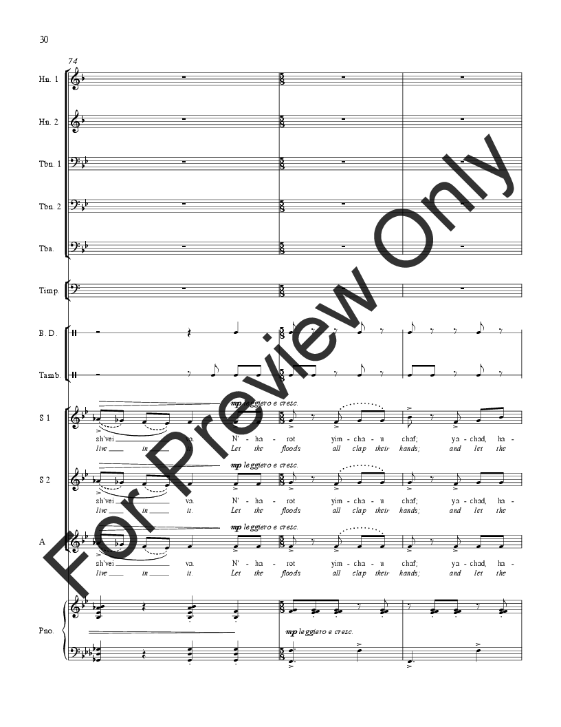 A New Psalm Full Score