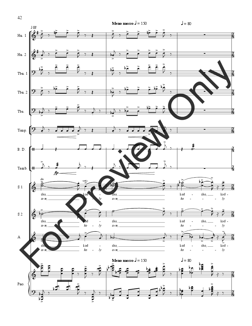 A New Psalm Full Score