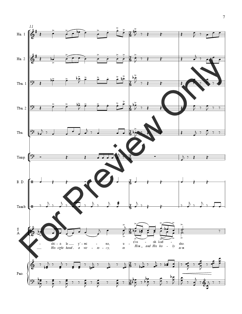 A New Psalm Full Score