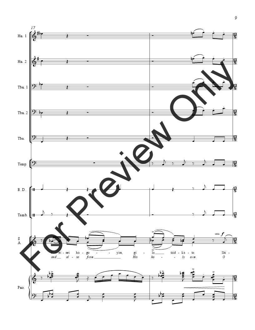 A New Psalm Full Score