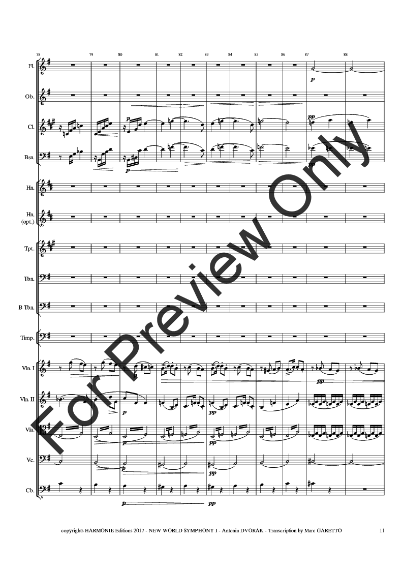 New World Symphony - 1st Movement - Full Orchestra P.O.D.