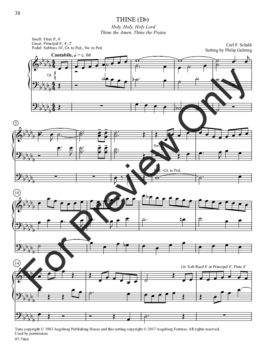 Hymn Prelude Library: Lutheran Service Book #11 Tunes TUV