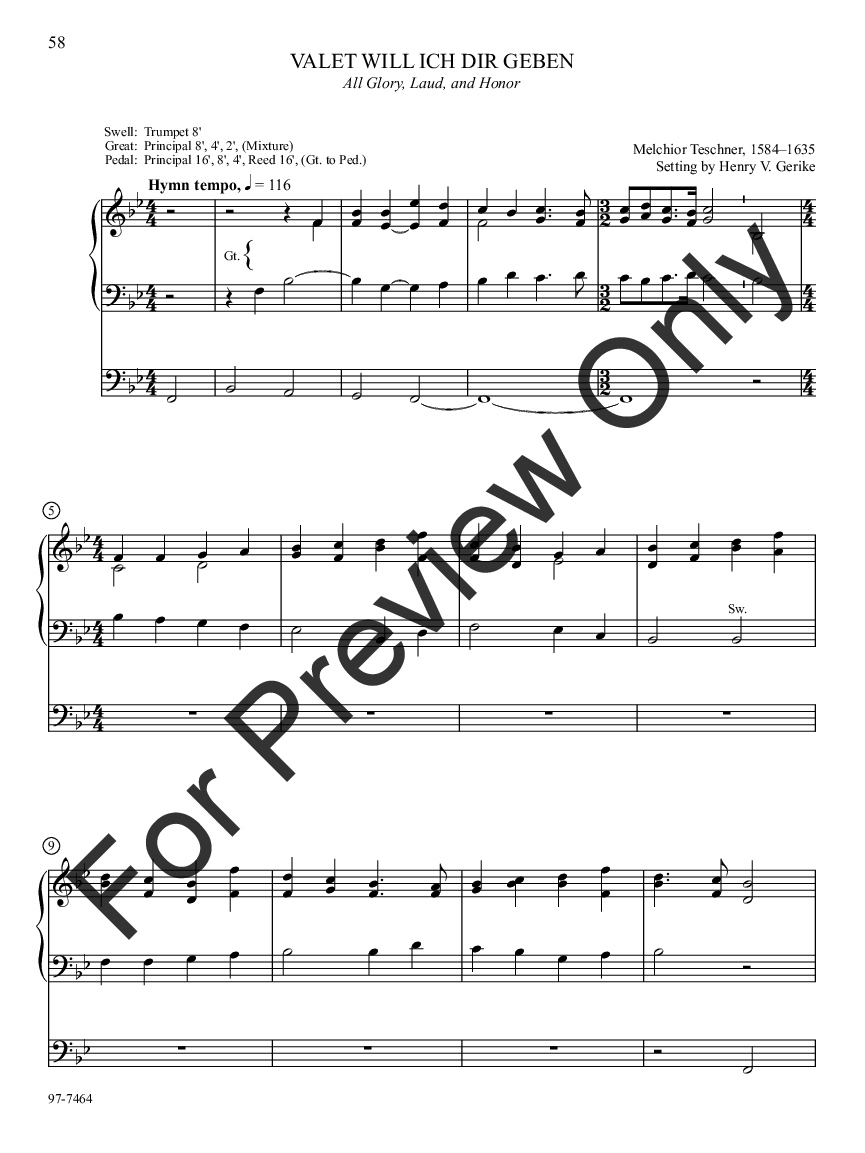 Hymn Prelude Library: Lutheran Service Book #11 Tunes TUV