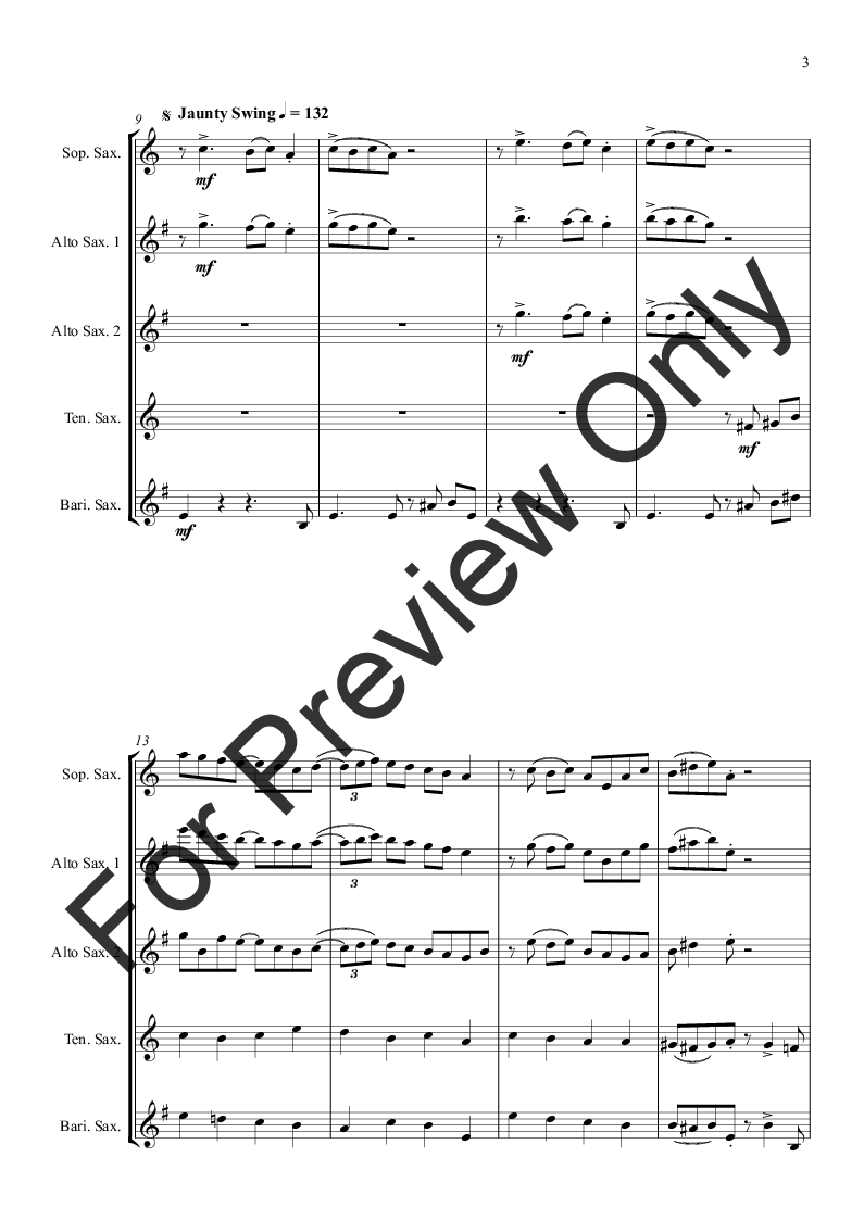 Carol of the Bells (Ukrainian Bell Carol) Jazz Arrangement P.O.D.