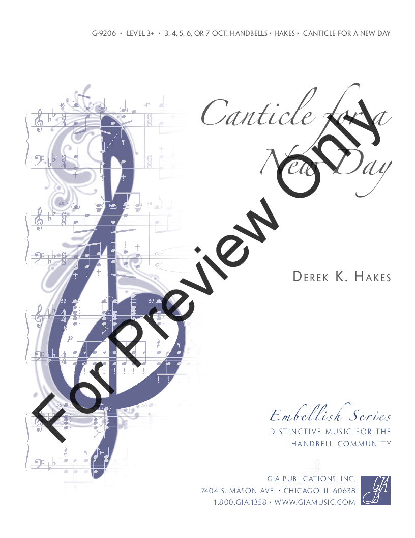 Canticle For A New Day 3-7 Octaves