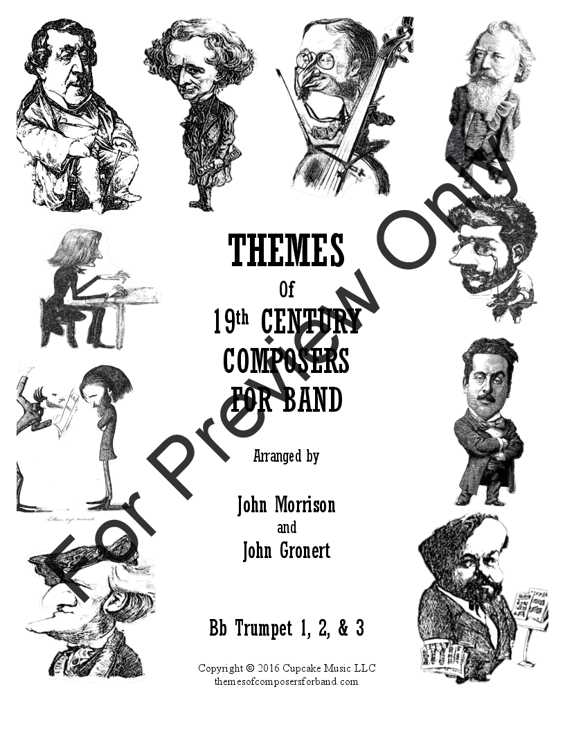Themes of 19th Century Composers for Band P.O.D.