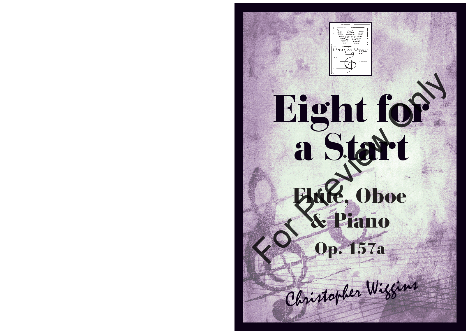 EIGHT FOR A START FLUTE OBOE Duet with Piano