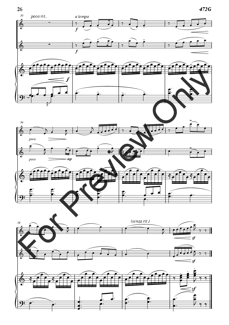 EIGHT FOR A START FLUTE OBOE Duet with Piano