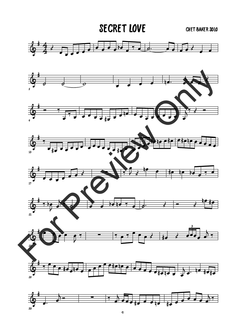 12 jazz Trumpet solo transcriptions P.O.D.