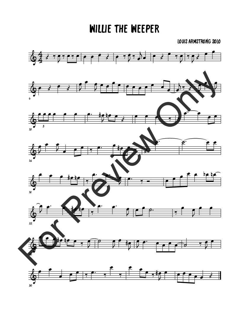 12 jazz Trumpet solo transcriptions P.O.D.