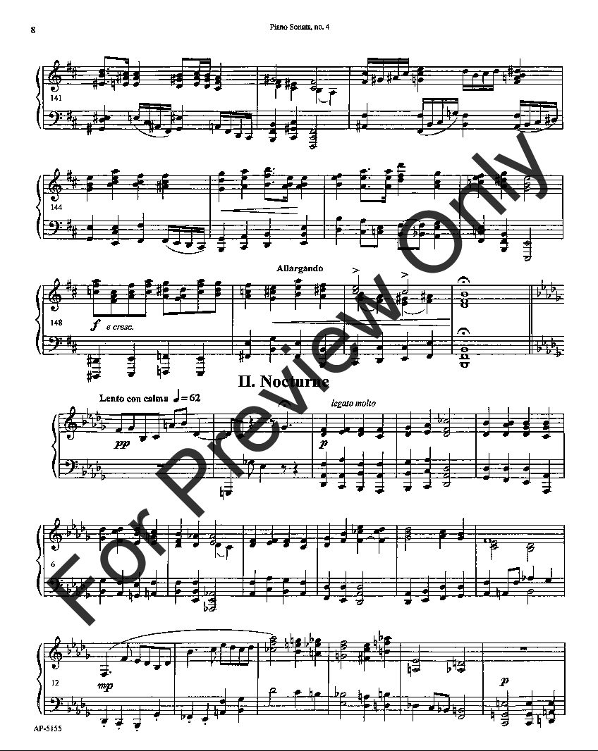 Piano Sonata #4