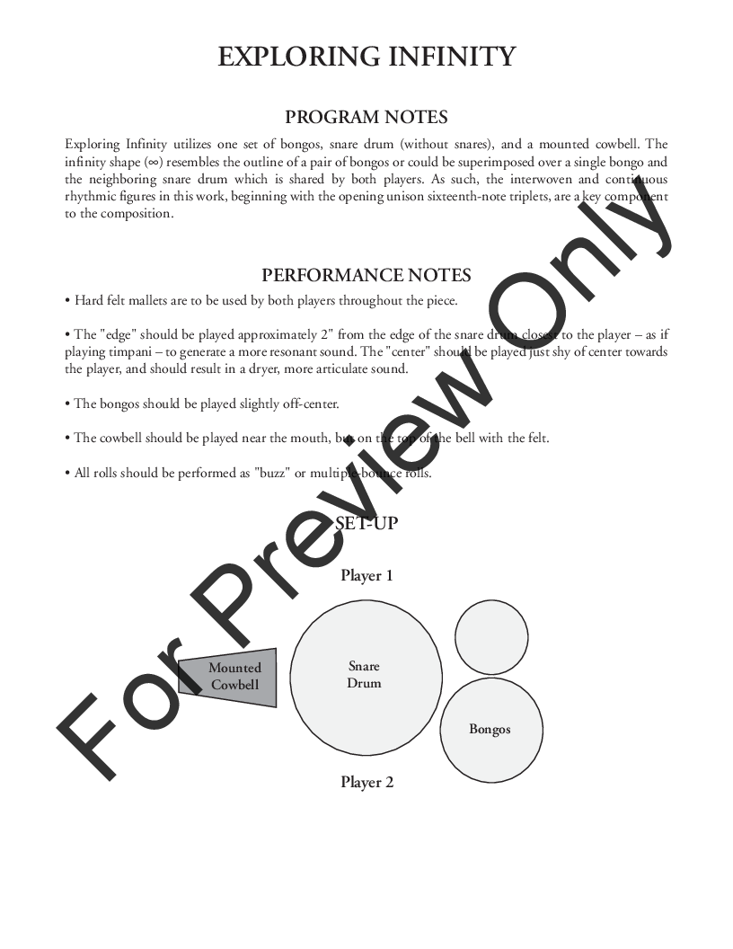 Mutual Interest Multiple Percussion Duet Collection