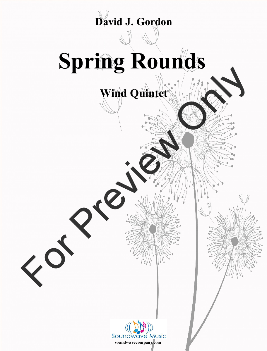 Spring Rounds Woodwind Quintet
